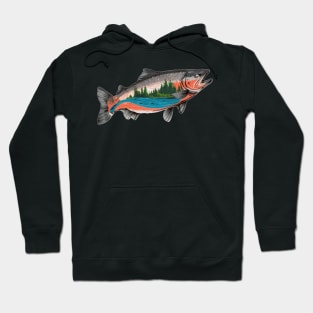 Salmon Fishing Hoodie